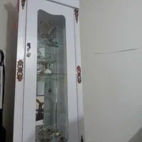 ست چوبی بوفه، میز تلویزیون، تخت، آینه|بوفه، ویترین، کنسول|تهران, خاک سفید|دیوار