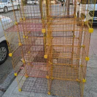 قفسه مشبک|کتابخانه، شلف، قفسههای دیواری|کرج, بنیاد|دیوار