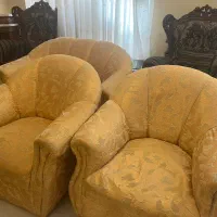 فروش فوری مبل راحتی ناهار خوری مبل استیل|مبلمان خانگی و میز عسلی|اصفهان, توپخانه ارتش|دیوار