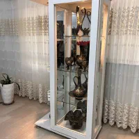 بوفه منزل به همراه وسایل دکوری|بوفه، ویترین، کنسول|ماکو, |دیوار