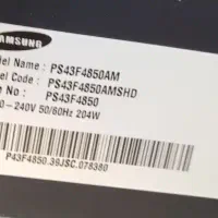 تلویزیون سامسونگ ۴۳|تلویزیون و پروژکتور|مشهد, کوی ولیعصر|دیوار