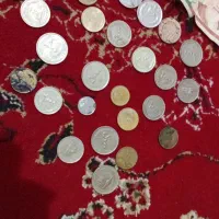 سکه نقره قدیمی و پول قدیمی