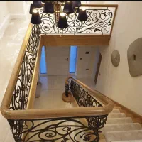 کارگاه ونمایشگاه پله چوبی نرده چوبی وچوبفلز کفپله|خدمات پیشه و مهارت|شیراز, تاچارا|دیوار