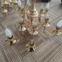 ۵ عدد لوستر آب طلا