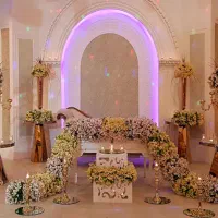 کارگر خانم و آقا برای تالار عروسی