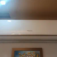 کولر گازی هایسنس 24 هزار سرمایشی و گرمایشی|کولر گازی و فن‌کوئل|مشهد, شاهد (شهرک غرب)|دیوار