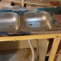 سینک ظرفشویی همراه کابینت
