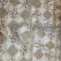 رو تختی خامه دوزی آکبند از کشور سوریه|سرویس روتختی|تهران, بهار|دیوار