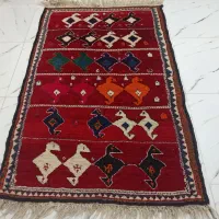 ۲ تخته فرش ۲ متری تمام پشم ترکی دستباف
