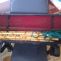 چند عدد نی و جعبه نی|سازهای سنتی|دزفول, |دیوار