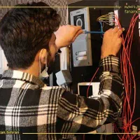 برقکاری،سیمکشی،تعمیرونصب آیفون و لوستر و دوربین