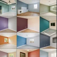 نقاش نقاشی ساختمان کنیتکس  رنگ آمیزی در پردیس