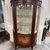 کنسول چوبی و آینه و بوفه معرق کاری|بوفه، ویترین، کنسول|مشهد, گوهرشاد|دیوار