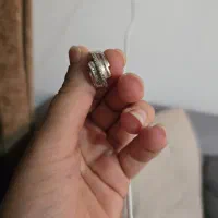حلقه ازدواج با نگین برلیان اصل