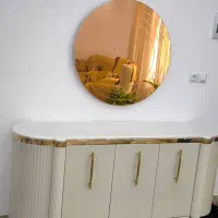 آینه و کنسول میز ال سی دی