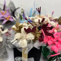 اول کارمه گل درست میکنم ممنونم حمایت میکنین|صنایع دستی و سایر لوازم تزئینی|تبریز, |دیوار