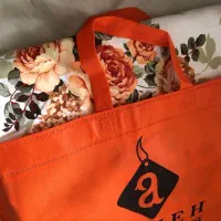 ملافه ی نخ کتان ترک کاور خوشخواب ۲ نفره ی نو ۳ متر