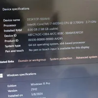 لپ تاپ i7 نسل 6 hp|رایانه همراه|مرند, |دیوار