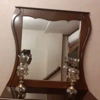 کنسول آینه و شعمدان