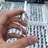 النگو نقره زنانه مدل دستبندی|جواهرات|اصفهان, عسگریه|دیوار