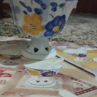 ست  بستنی خوری شش تایی با قاشق