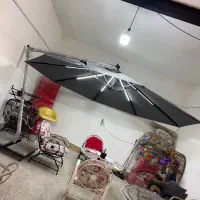 چتر ساحلی و کافه چتر رستورانی فضای باز