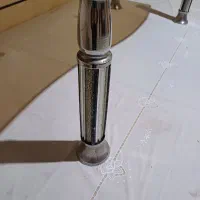 میز جلو مبلی با شیشه برنز سالم|مبلمان خانگی و میز عسلی|کرج, کرج نو|دیوار