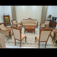 مبل ۹نفره استیل فرانسوی کاملا سالم