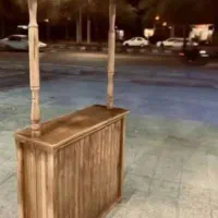 کافی بار چوبی همه چیز چوبی در کارگاه ما تولید میشه|بوفه، ویترین، کنسول|خرمشهر, |دیوار