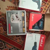 یه سری ابزار نجاری شامل  پیکار دلر شارژی و