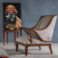 مبل راتین ۷ نفره با میز و عسلی ست