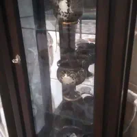 ساعت قدی وبوفه باظروف داخلش نو|صنایع دستی و سایر لوازم تزئینی|اراک, |دیوار