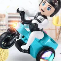 موتور سوار رقص نور موزیکال حرکتی