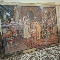 تابلو طرح فرش کلاسیک