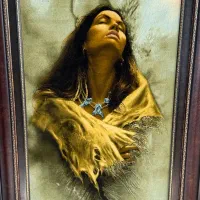 تابلو فرش دستباف|تابلو فرش|قم, زنبیل آباد|دیوار