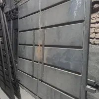 درب سنگین آهن آهنی حیاط حیاطی خانه|مصالح و تجهیزات ساختمان|تربت جام, جامرود|دیوار