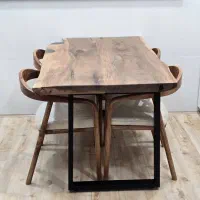 غذاخوری 4/6/8 نفره چوب جنگلی ـ سفارش ازسراسر ایران|میز و صندلی غذاخوری|اهواز, امانیه|دیوار