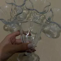 ظرف  بستنی خوردی و دسر و ژله شیشه ای