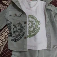 دو دست لباس دخترانه شیک و ۱ ست لباس پسرانه سویشرت|لباس|صومعه‌سرا, |دیوار