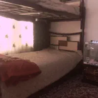 با سلام تخت دو طبق فلزی با خوش خواب رویال