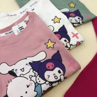 تیشرت کراپ دخترانه طرح لبوبو و کرومی سایز ۴۵ تا ۶۵|کفش و لباس بچه|اصفهان, کوی امیریه|دیوار