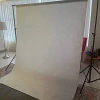 پایه هولدر بک دارپ پرده سفید عکاسی استودیو