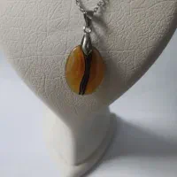 عقیق نگین گردنبند آویز