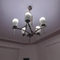 لوستر ۵ شعله و ۲ شعله