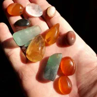 پک ۱۱ عدد سنگهای متنوع|جواهرات|ری, دولتآباد|دیوار