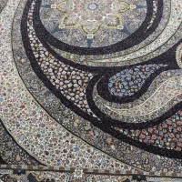 1تخته فرش طرح کهکشان 1000شانه تراکم 3000