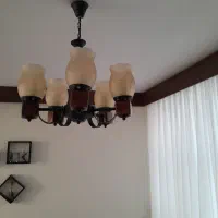 لوستر ۵ شعله