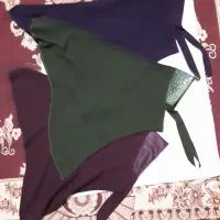 مقنعه آسوده سبز زرشکی بنفش و غیره