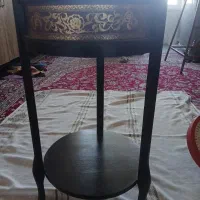 میز تلفن  چوبی