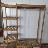 رگال چوبی لباس|جاکفشی، کمد، دراور|زاهدان, |دیوار